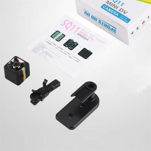 Mini Câmera Dv Escondida Sq11 720p Ir