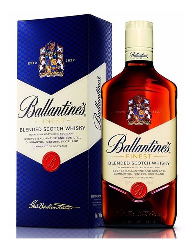 Whisky Ballantine's 1 Litro Con Estuche - Envíos