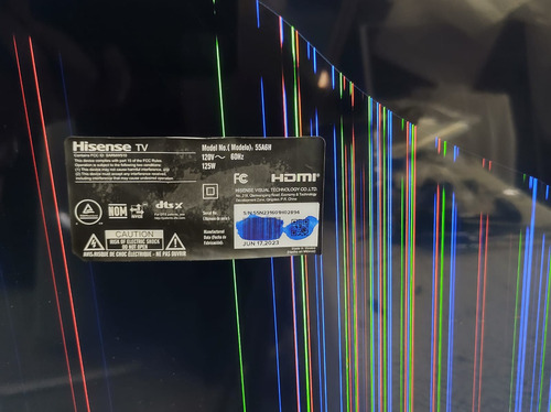 Tarjeta T-con Hisense 55a6h / Rsag7.820.13134/roh (Usado)