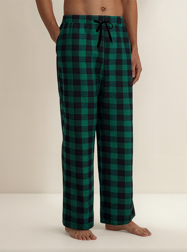 Pantalones De Pijama A Cuadros Deportivos Holgados Y Cómodos