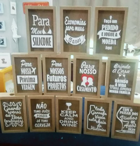 Quadro Cofre Faça um Pedido e e Jogue uma Moeda Aqui - Quero Mais Quadros  Loja de Quadros Decorativos!