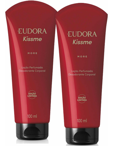 Eudora Kiss Me More Loção Hidratante 100ml (2 Itens)