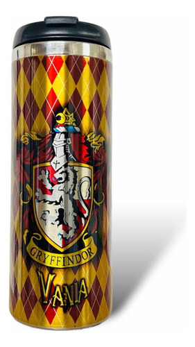 Termo De Harry Potter Gryffindor Personalizado Color Dorado