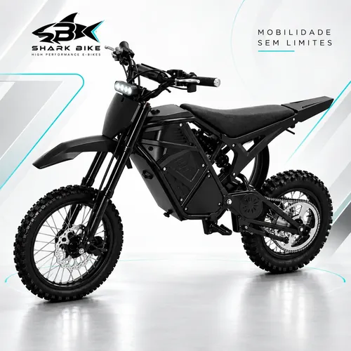 E-bike Cross Eletrica Off Road 1.000w 23ah Speed De 63 Km/h
