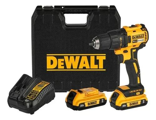 Taladro Atornillador Inalambrico Dewalt Bl 20v 2 Bat Maleta