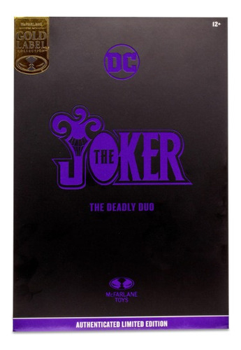 Figura De Acción Mcfarlane The Joker (the Deadly Duo)
