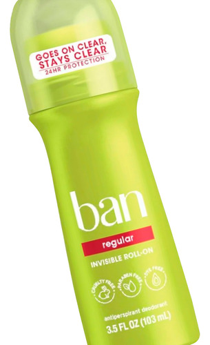 Ban Desodorante Anti Transpirante Roll On Regular 103ml 3c