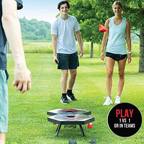 Punto De Inclinación, Juego De Cornhole Portátil Un G...
