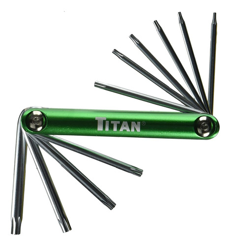 Juego De Llaves Titan 12710 De Tipo Destornillador, Resisten