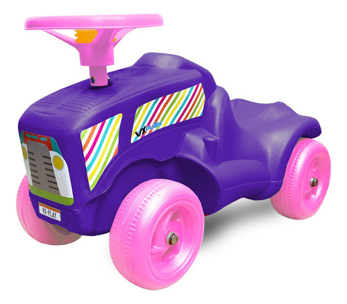 Tractor Infantil Vxplay Pata Pata Andador Caminador Andarin Color Violeta