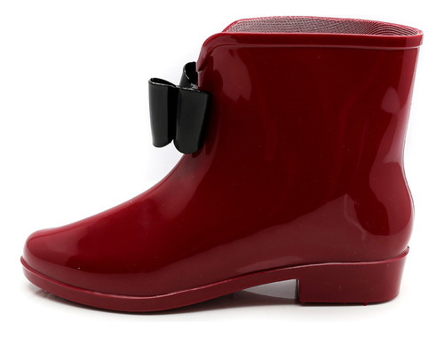 Botas De Lluvia Flor Coreana Antideslizante