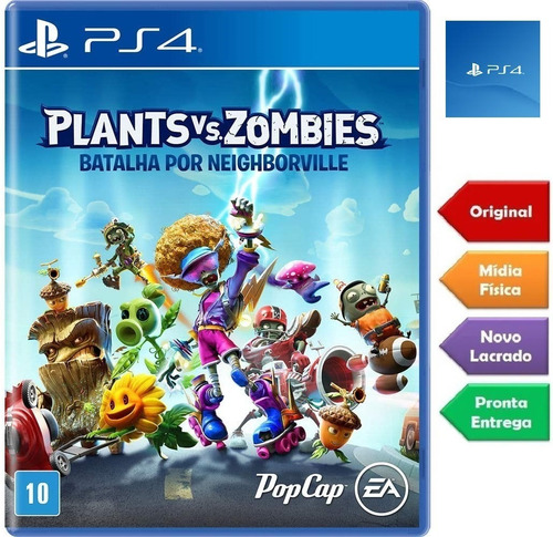 Plants Vs Zombies Batalha Por Neighborville Ps4 Mídia Física (Recondicionado)