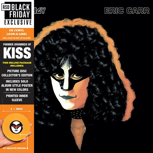 Eric Carr Rockology: The Cd Picture Disc Edition Rsdbf Cd