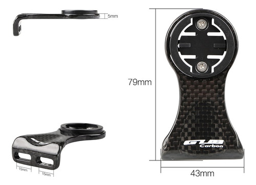 Soporte De Manillar Para Bicicleta Gub 3 K Ciclo De Carbono