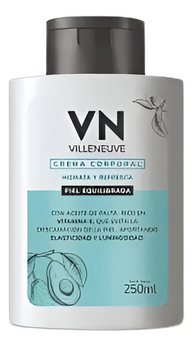 Crema Corporal Vn Piel Equilibrada X250ml Fragancia Palta