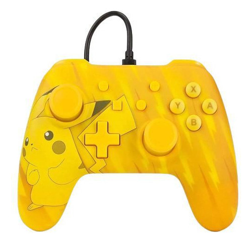 Controle Nintendo Switch Pokemon Pikachu Wired Fio Power