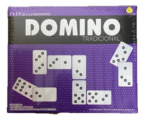 Domino Tradicional Juegos De Mesa Infantil Rodeca 226y