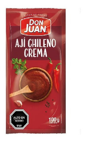 Aji Crema Don Juan 100gr(12uni)super