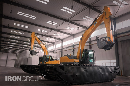 Excavadora Anfibia Iron Xe 215 S