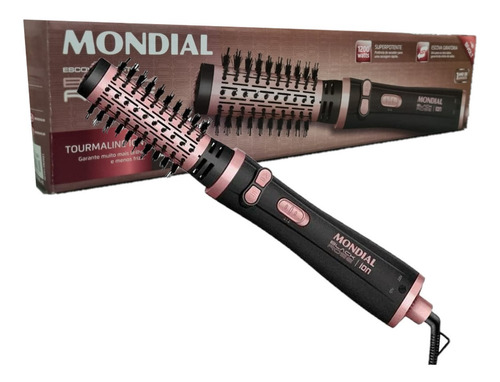 Imagem 1 de 5 de Escova Rotativa Infinity Íon Mondial Seca Modela Alisa