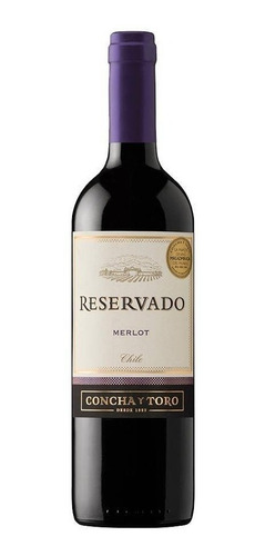 Vino Concha Y Toro Reservado Merlot 750cc