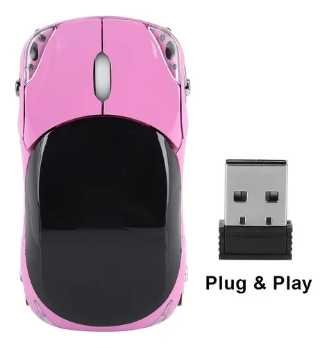 Ratón Portátil De 1600dpi Con 3 Botones, 10m 2.4g Bluetooth
