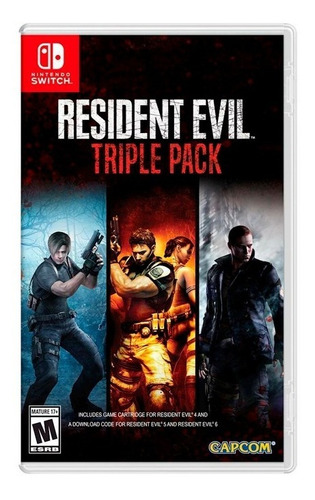 Resident Evil Triple Pack Nintendo Switch Fisico Sellado