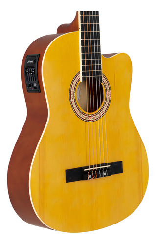 Violão Elétrico Nylon Tagima Memphis Ad-60 Natural Fosco