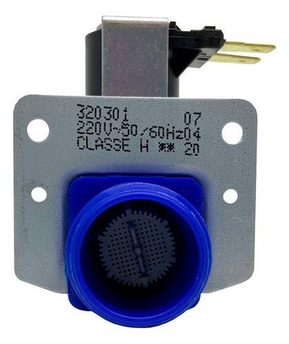 Valvula Solenoide Simples Entrada Agua Com Suporte