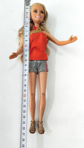 Muñeca Barbie Año 2001 Mattel China (Usado)