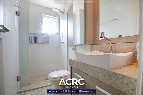 Imagem 15 de 19 de Acrc Imóveis - Apartamento Duplex Semimobiliado Com Ar Condicionado Para Venda No Bairro Ponta Aguda - Ap04019 - 68876497