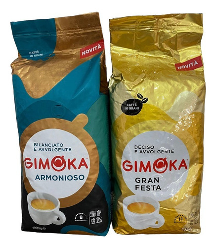 Gimoka Combo Granos 2 Variedades X 1 Kg Armonioso/gran Festa