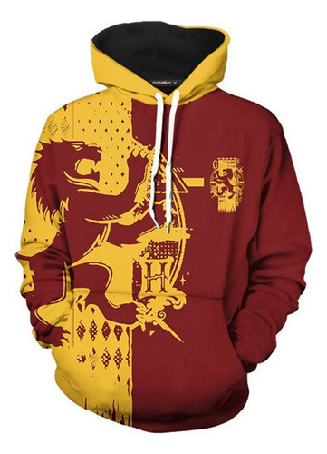 Sudadera Con Capucha De Halloween Harry Potter Gryffindor