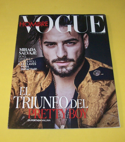 Maluma Revista Vogue Hombre 2017 Colombia | MercadoLibre