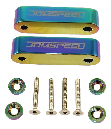 Jdmspeed Neo Cromo Cnc Billete 3/4  Capota Respiradero Separ