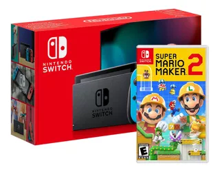 Nueva Consola Nintendo Switch + Super Mario Maker 2