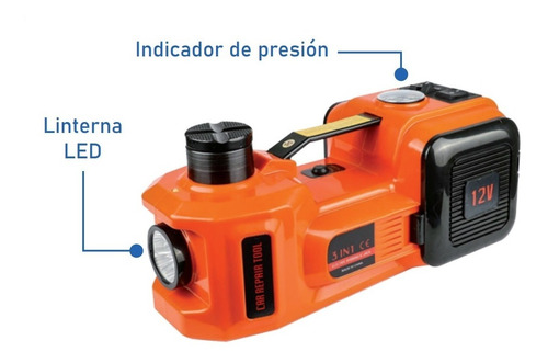 Crique Hidraulico Electrico / 12v - 10a - 180w / 5 Toneladas