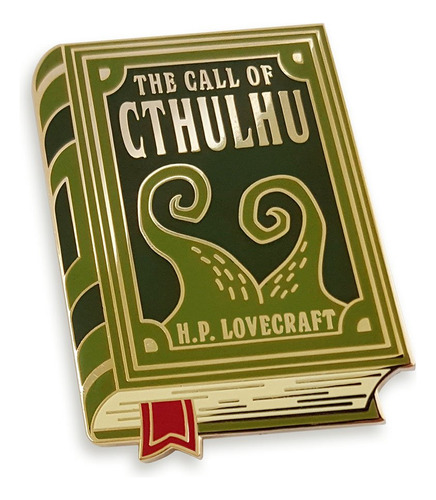 Pinsanity H.p. Lovecraft Call Of Cthulhu - Pin De Solapa De 