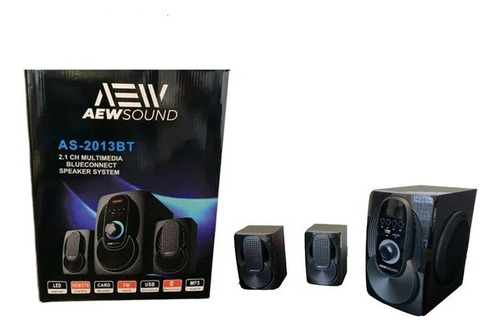 Mini Componente Aew Sound As-2013bt 2.1ch Multimedia