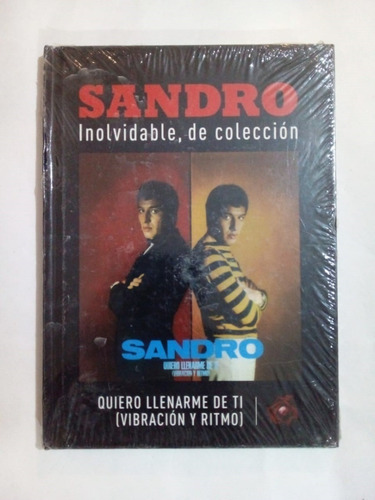 Imagen 1 de 2 de Quiero Llenarme De Ti - Sandro - Sony - Cd + Libro