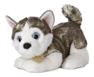 Peluche Aurora Miyoni Perrito Husky Cachorro Original Colecc