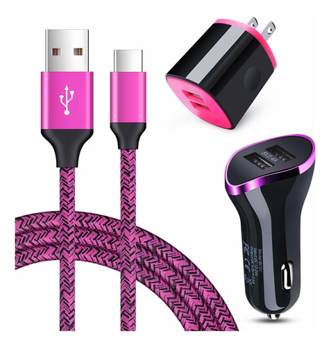 Andhot Dual Usb Type C Cargador Para Automvil Bloque De Car