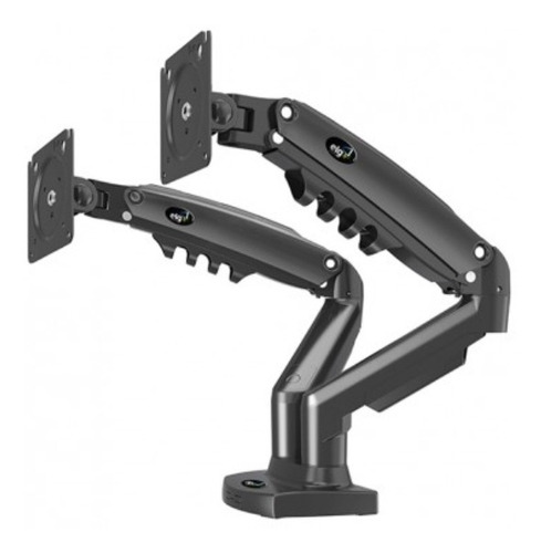 Imagem 2 de 4 de Suporte ELG F160N de mesa para TV/Monitor de 17" até 35" preto