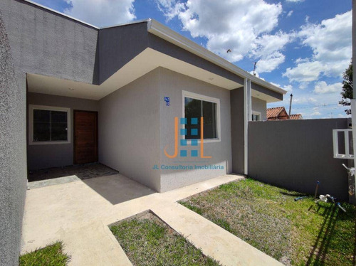 Imagem 1 de 20 de Casa Com Dois Quartos Pelo Plano Casa Verde E Amarela Próx Ao Terminal Do Tatuquara - Ca0492