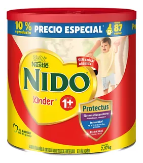 Nido Kinder Protectus A Partir De 1 Año Lata 2.97 Kg Natural