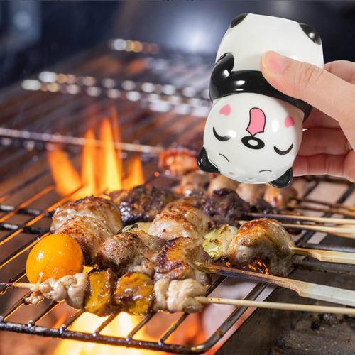 Condimentador De Cerámica Panda Molding Kitchen Pepper