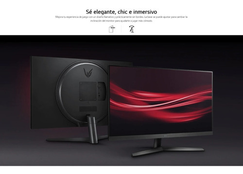 Monitor Gamer LG con pantalla de 31.5" 165Hz 127V y resolución Full HD