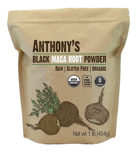 Black Maca Root Anthonys - Adulto - g a $429