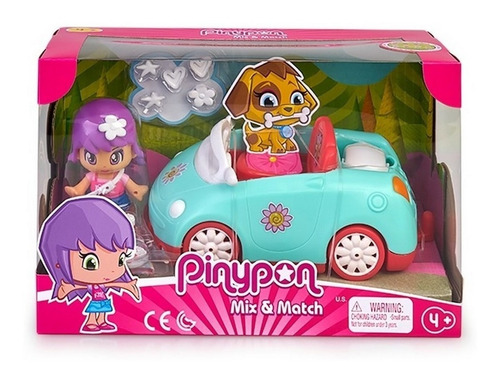 Muñeca Pinypon Con Vehículo Auto O Moto + Accesorios - Orig.