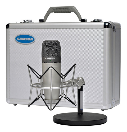 Microfono Samson Co3upk Recording Podcasting Pak Condenser P